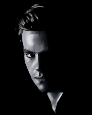 Greyscale Men Protrait