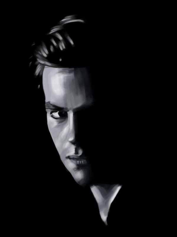 Greyscale Men Protrait