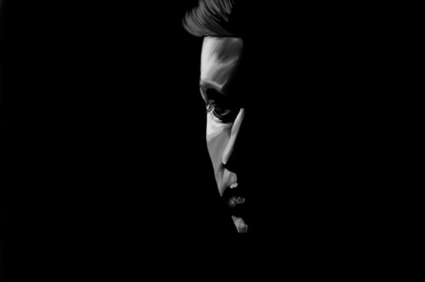 Greyscale Men Protrait